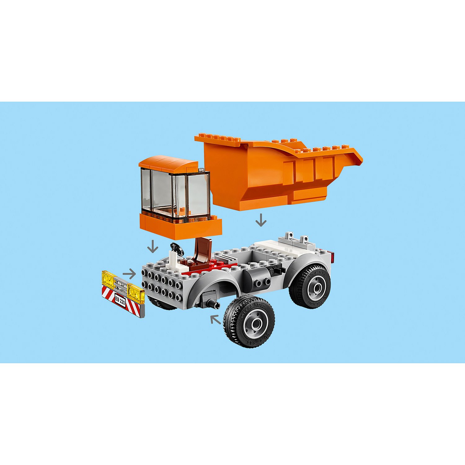 Конструктор из серии Lego City Great Vehicles – Мусоровоз  